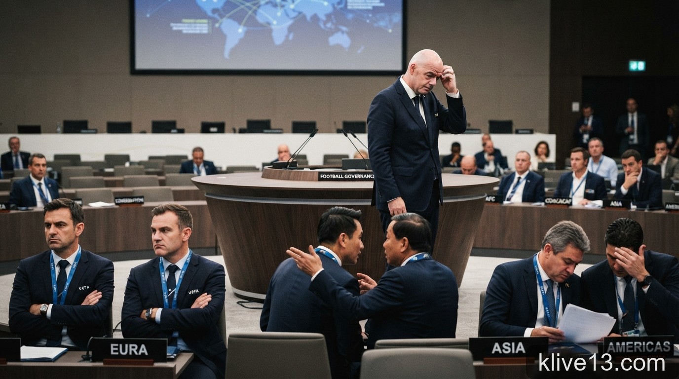 Khủng hoảng thượng tầng FIFA: Khi UEFA, AFC và CONCACAF đồng loạt quay lưng với Infantino